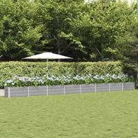 Plantenbak Lichtgrijs 480 x 50 x 45 cm Gegalvaniseerd staal