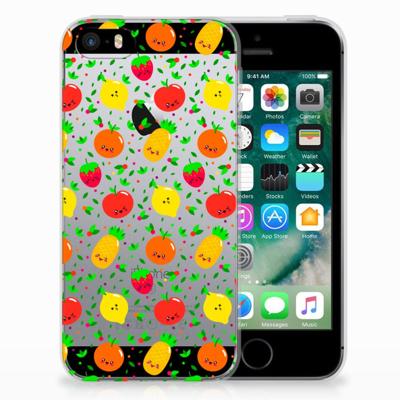 Apple iPhone SE | 5S | Siliconen Case | Fruits