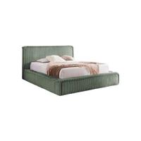 by fonQ Ruffle Bedframe - 180 x 200 cm - Groen