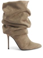 Giuseppe Zanotti bottines Evrin en cuir - Tons neutres