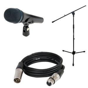 Sennheiser e 945 zangmicrofoon met kabel en statief