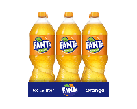 Fanta orange pet (6x 1,5 liter)