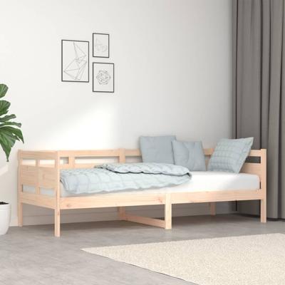 Slaapbank massief grenenhout 80x200 cm