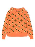 The Animals Observatory hoodie à imprimé graphique - Orange