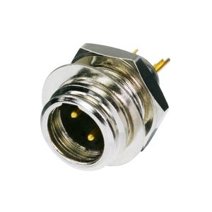 Rean RT3MP mini XLR chassisdeel male 3-polig