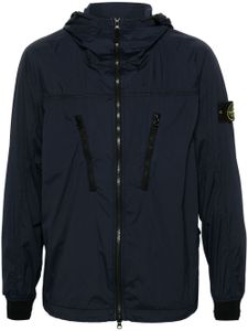 Stone Island veste à badge Compass - Bleu