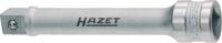 HAZET Verlengstuk 917-5 · 1/2 inch (12,5 mm) vierkant hol · 1/2 inch (12,5 mm) vierkant massief · Lengte: 123 mm