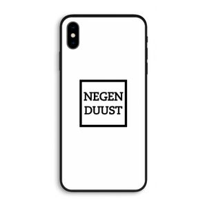 Negenduust vierkant: iPhone XS Max Biologisch afbreekbaar hoesje