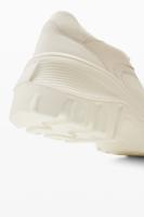 Leren chunky sneakers - WHITE - 40