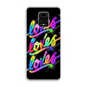 Loves: Xiaomi Redmi Note 10 Lite Transparant Hoesje