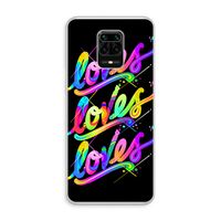 Loves: Xiaomi Redmi Note 10 Lite Transparant Hoesje