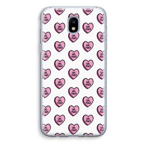 GIRL POWER: Samsung Galaxy J5 (2017) Transparant Hoesje