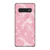 Abstract Painting Pink: Samsung Galaxy S10 4G Volledig Geprint Hoesje