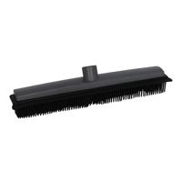 Gerimport Bezemkop - rubber - 31 cm - siliconen/rubber borstelharen - schoonmaken