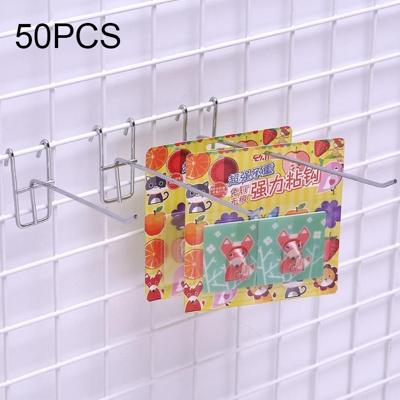 50 stuks 3.5mm supermarkt ijzeren raster plank haak lengte: 25cm