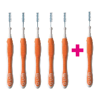 GUM Trav-Ler 0.9 mm oranje - 5+1 Gratis