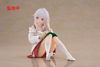 Wandering Witch: The Journey of Elaina PVC Statue Desktop Cute Figure Elaina Casual Clothes Ver. Renewal 13 cm
