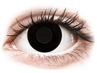 CRAZY LENS - Black Out - met sterkte (2 gekleurde daglenzen) CRAZY LENS - Black Out - met sterkte (2 gekleurde daglenzen)