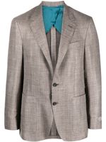 Canali blazer en chambray - Marron