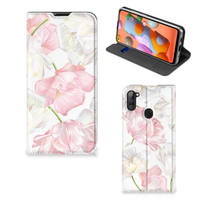 Samsung Galaxy M11 | A11 Smart Cover Lovely Flowers - thumbnail