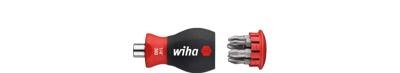 Wiha Schroevendraaier | met bitmagazijn | magnetisch 33741