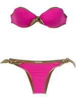 Amir Slama bandeau bikini set - Rose