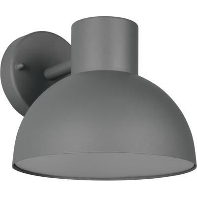 LED Tuinverlichting - Wandlamp Buitenlamp - Trion Beele - E27 Fitting - Rond - IP44 - Antraciet- Aluminium