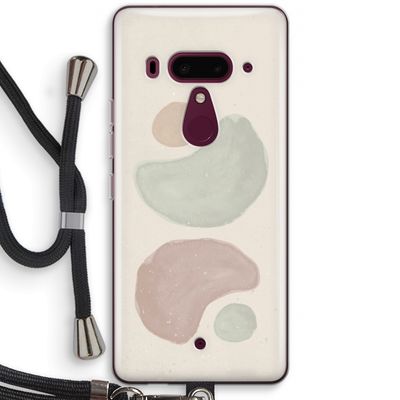Geo #10: HTC U12+ Transparant Hoesje met koord