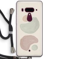 Geo #10: HTC U12+ Transparant Hoesje met koord