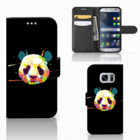 Samsung Galaxy S7 Leuk Hoesje Panda Color