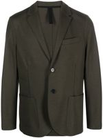 Harris Wharf London blazer en laine à simple boutonnage - Vert - thumbnail