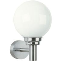Albert Buitenlamp bol lampGlobe Opal 20cm - RVS - 690227