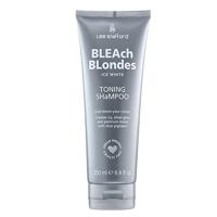 Lee Stafford Bleach Blondes Ice White Toning Shampoo 250ml