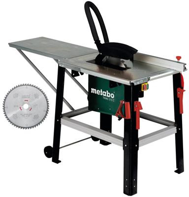 Metabo Circular table saw thks 315c 2.0 wnb set