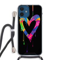 Melts My Heart: iPhone 12 Transparant Hoesje met koord