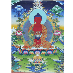 Thangka Reproductie - Amithaba