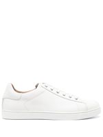 Gianvito Rossi baskets en cuir - Blanc