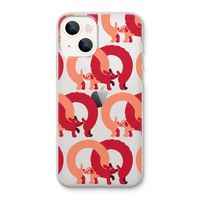 Dogs: iPhone 13 Transparant Hoesje