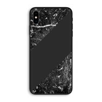 Zwart marmer: iPhone XS Max Biologisch afbreekbaar hoesje
