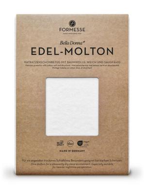 Bella Donna Bella Donna Edel Molton Wit 70/80 x 190/220