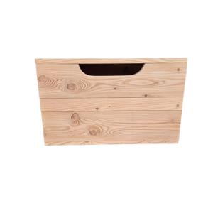 Wood4you - Speelgoedkist - Kick opbergkist 80Lx50Dx50H cm - Opbergkist - Dekenkist - Opruimkist - Speelgoedbank