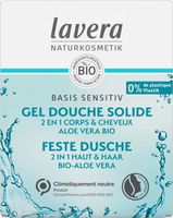 Lavera Basis Sensitiv body cleansing bar 2in1 bio FR-NL (50 gr) - thumbnail