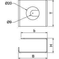 OBO Bettermann 7218146 Plafondbevestiging 10 stuk(s)