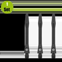 Lena Lena Aluminium Dartshafts - Zwart