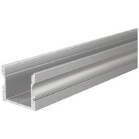 Deko Light 970141 AU-02-12 U-profiel Aluminium (b x h x d) 18 x 15 x 2000 mm 2 m