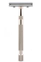 TIMOR double edge safety razor chroom 100mm handvat TIMOR double edge safety razor chroom 100mm handvat