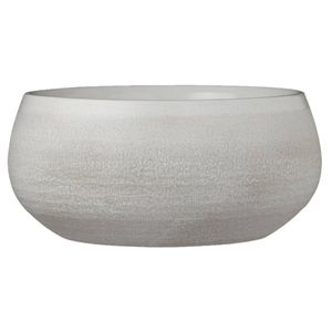 Mica Decorations Plantenpot - creme - keramiek - 26 x 12 cm - Plantenpotten