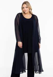 Yoek Vest lang | Blauw | Maat 54/56
