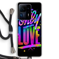 Only Love: Xiaomi Mi Mix 4 Transparant Hoesje met koord