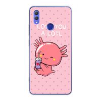 Love You A Lotl: Honor Note 10 Transparant Hoesje